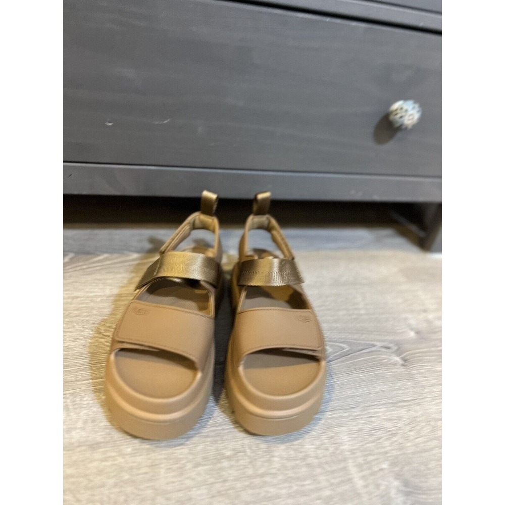 UGG Women's Brown Platform Sandals